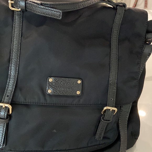 Kate Spade black nylon briefcase with dust bag - Picture 4 of 10